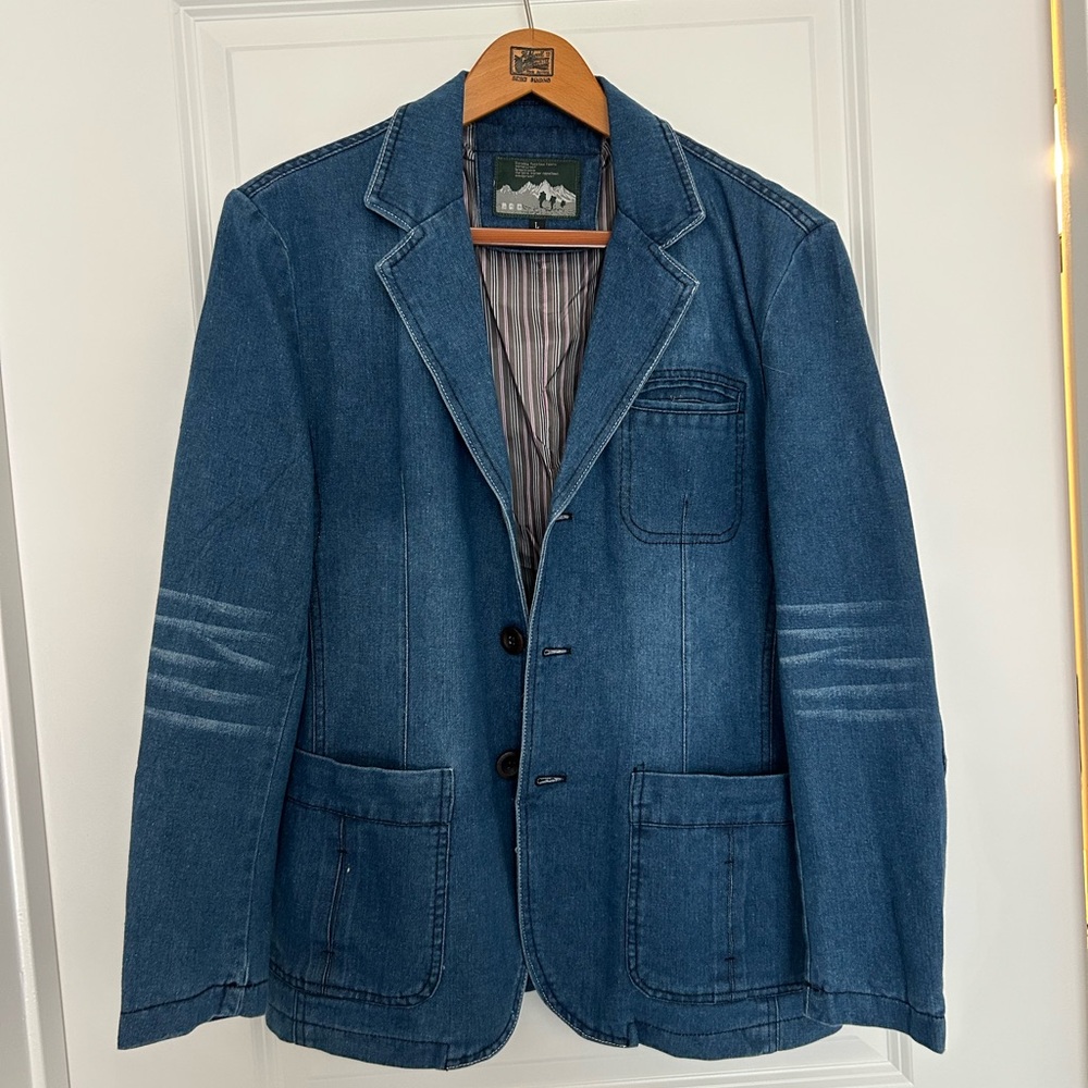 Blue Denim Blazer